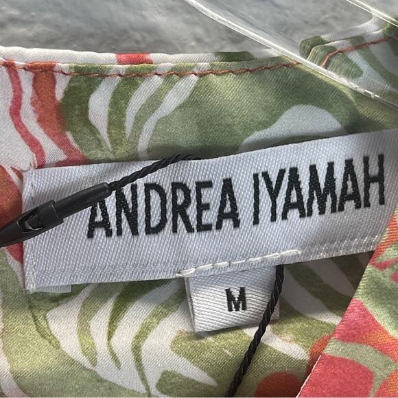 Andrea Iyamah Behati Cropped Top Mushroom Print - Picture 9 of 14